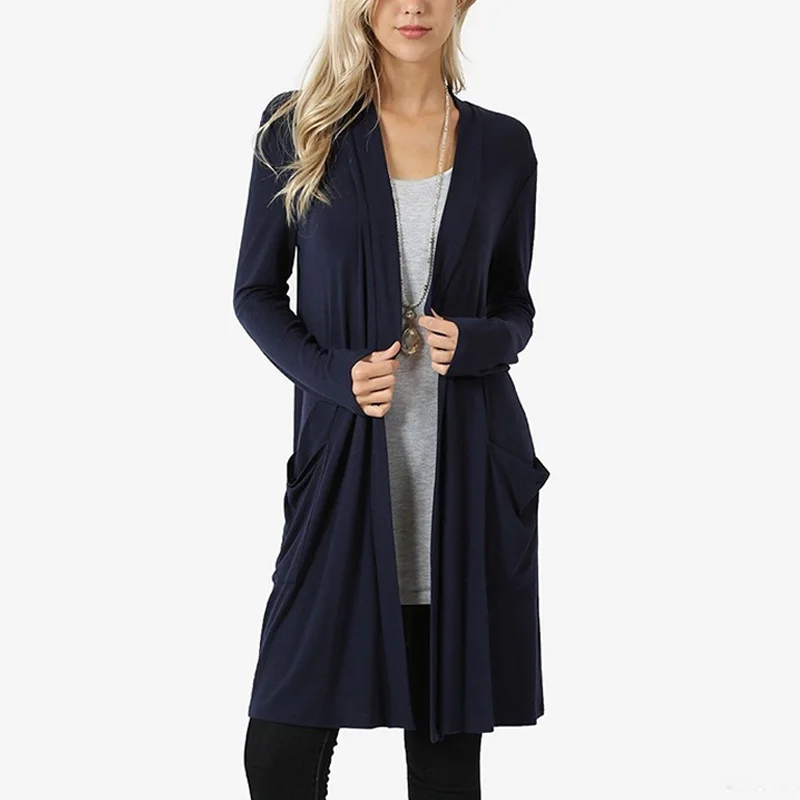 Goocheer Autumn Knitted Sweater Long Sleeve Casual Cardigan Women Winter Jacket Loose Big Yards Long Sweater Coat Outwear
Goocheer Autumn Knitted Sweater Long Sleeve Casual Cardigan Women Winter Jacket Loose Big Yards Long Sweater Coat Outwear