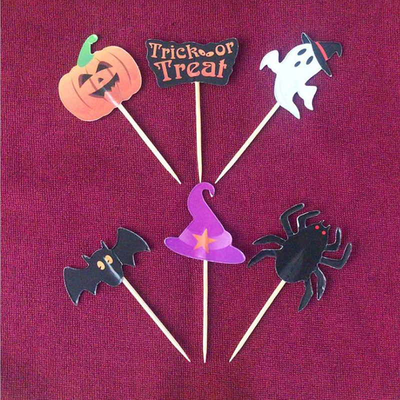 240pcs/lot Halloween Theme Kids Boys Favors Cupcake toppers Decorations Events Party Cake Topper With Sticks
240pcs/lot Halloween Theme Kids Boys Favors Cupcake toppers Decorations Events Party Cake Topper With Sticks