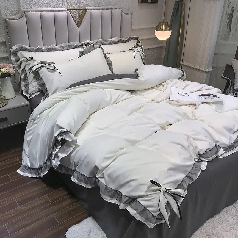 Luxury Bedding Set Lace Lace Plain down Linen Denim Minimalist Aesthetic Princess Style Plain Comfortable Soft Bedding
Luxury Bedding Set Lace Lace Plain down Linen Denim Minimalist Aesthetic Princess Style Plain Comfortable Soft Bedding