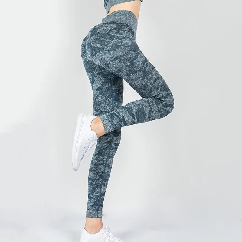 Fitness sweatpants high-stretch and quick-drying camouflage seamless hollow hip-lifting tight yoga pants for women leggings
Fitness sweatpants high-stretch and quick-drying camouflage seamless hollow hip-lifting tight yoga pants for women leggings