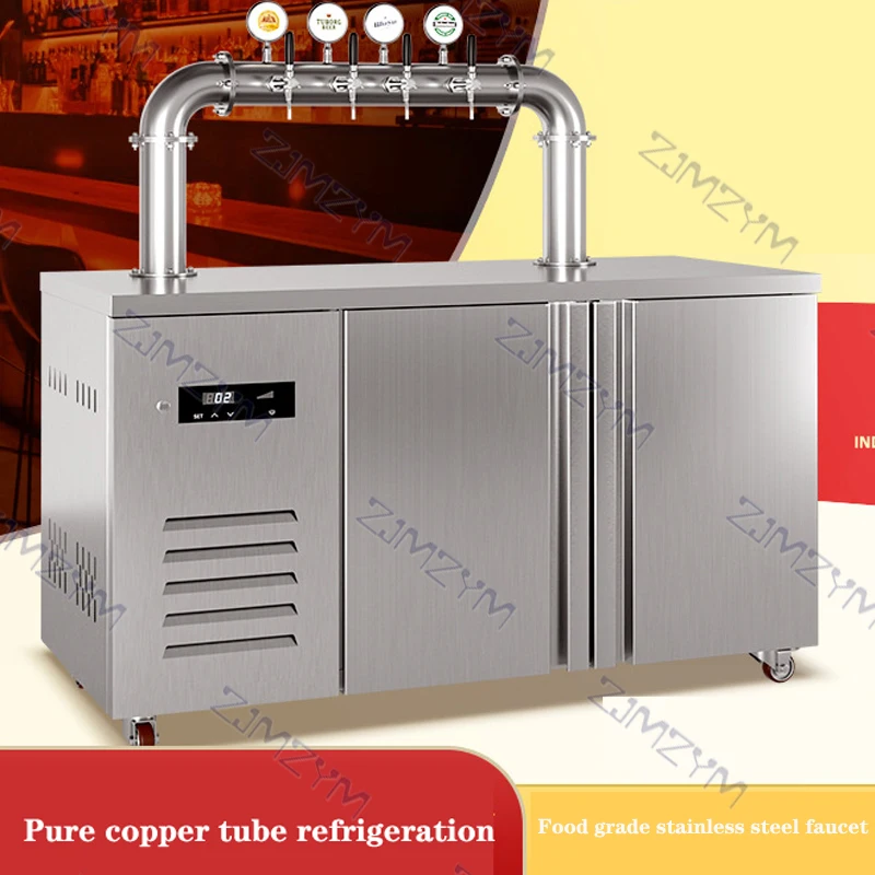 120L Commercial fully automatic draft beer machine refrigerated refrigerator 0-10 degree craft beer equipment 280w
120L Commercial fully automatic draft beer machine refrigerated refrigerator 0-10 degree craft beer equipment 280w
