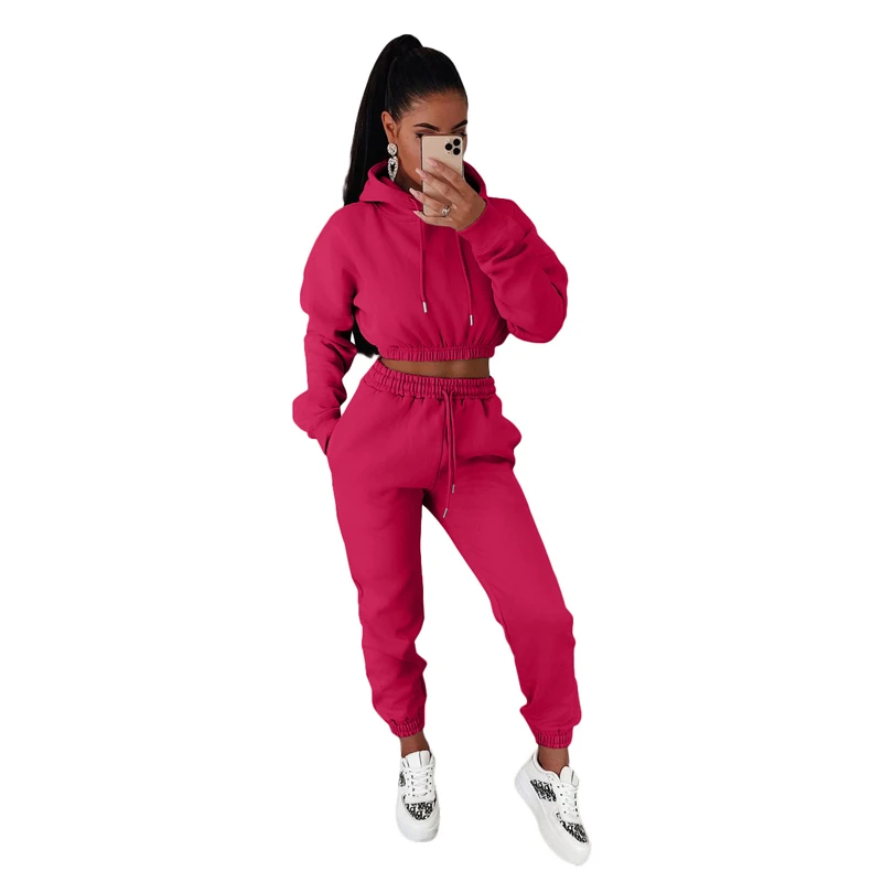 Warm Two Piece Set Women Tracksuit Spring Autumn Clothes Hoodies Sweatshirt Crop Top Long Pants Suit Casual Women's Sets Outfits
Warm Two Piece Set Women Tracksuit Spring Autumn Clothes Hoodies Sweatshirt Crop Top Long Pants Suit Casual Women's Sets Outfits