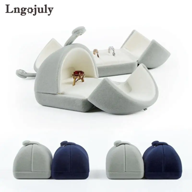 Top Quality Fashion Jewelry Packaging Box In Gray Navy Blue Colour Velvet Square For Pendant Ring Double Ring Gift Box
Top Quality Fashion Jewelry Packaging Box In Gray Navy Blue Colour Velvet Square For Pendant Ring Double Ring Gift Box