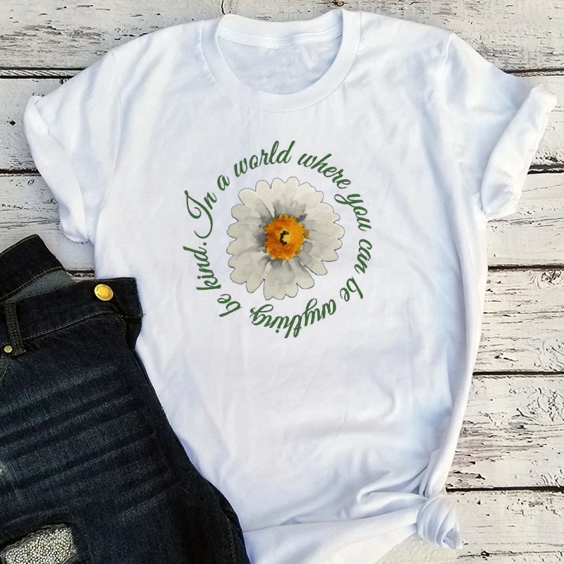 Daisy In Love Bag Botanical T-shirt Clothes Women Plus Size Botanical Print Flower Graphic T Shirt Botanical Flower Shirt XL
Daisy In Love Bag Botanical T-shirt Clothes Women Plus Size Botanical Print Flower Graphic T Shirt Botanical Flower Shirt XL
