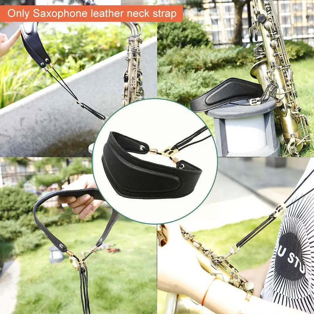 Alto Tenor Soprano Saxophone Sax Neck Strap Soft Leather Cushion Less Stress Sax Shoulder Strap For Soprano Tenor Saxophone G8m2
Alto Tenor Soprano Saxophone Sax Neck Strap Soft Leather Cushion Less Stress Sax Shoulder Strap For Soprano Tenor Saxophone G8m2