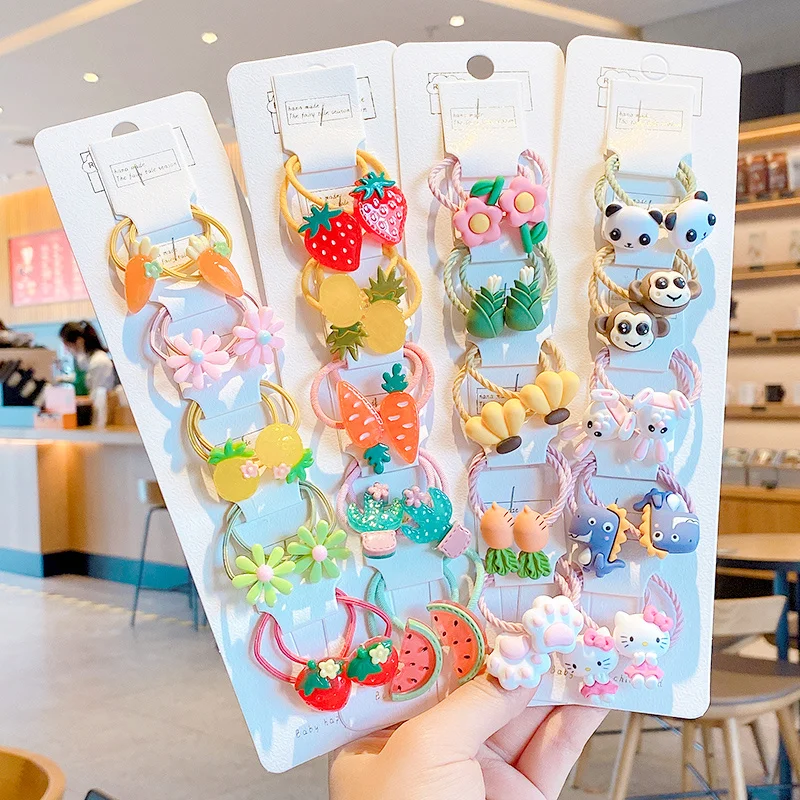 2/10/20 Pcs/Set Children Cute Cartoon Fresh Fruit Elastic Hair Bands Girls Baby Lovely Rubber Bands Gift Kids Hair Accessories
2/10/20 Pcs/Set Children Cute Cartoon Fresh Fruit Elastic Hair Bands Girls Baby Lovely Rubber Bands Gift Kids Hair Accessories