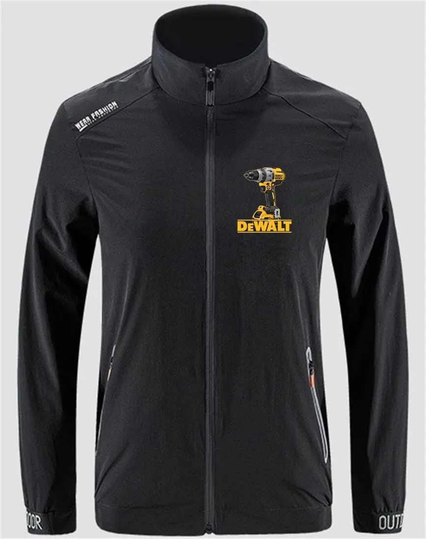 Fashion Leisure Top Service DeWalt Slim Sport Outdoor Zippered Comfortable Soft Jacket Men's Casual Front Printing Asian Size
Fashion Leisure Top Service DeWalt Slim Sport Outdoor Zippered Comfortable Soft Jacket Men's Casual Front Printing Asian Size