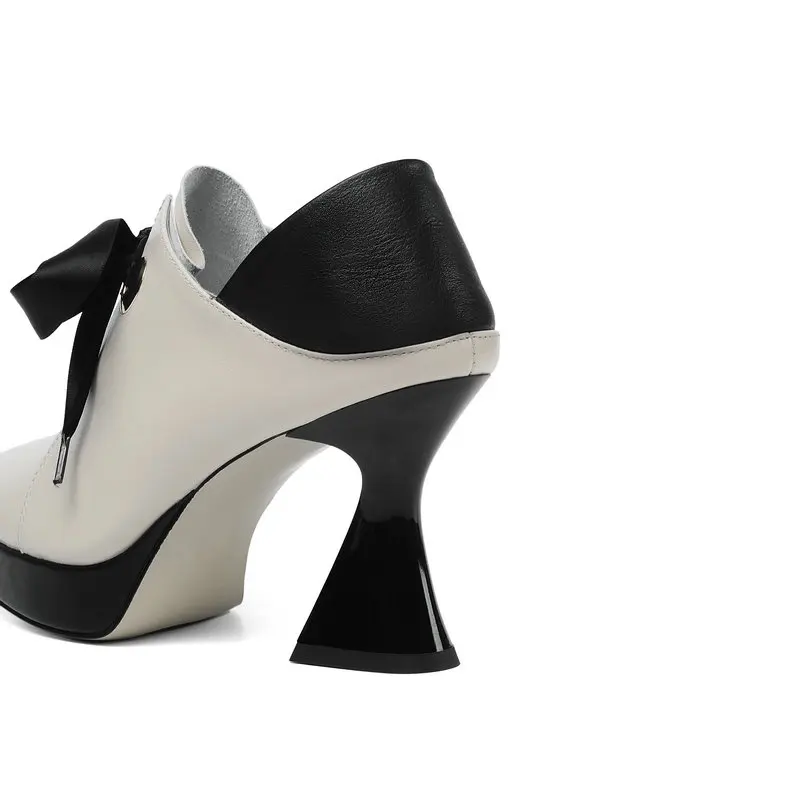 Woman Cow Leather High Heels Big Size 34-43 Block Heels Dress Party Platform Pumps Genuine Leather High Heeled Shoes Woman
Woman Cow Leather High Heels Big Size 34-43 Block Heels Dress Party Platform Pumps Genuine Leather High Heeled Shoes Woman