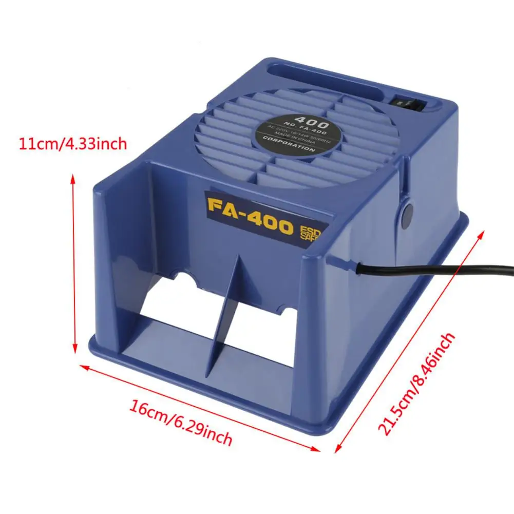 FA-400 Solder Iron Smoke Absorber,ESD Fume Extractor,Welding Exhaust Anti-static Smoke Absorber Instrument 220V/110V
FA-400 Solder Iron Smoke Absorber,ESD Fume Extractor,Welding Exhaust Anti-static Smoke Absorber Instrument 220V/110V