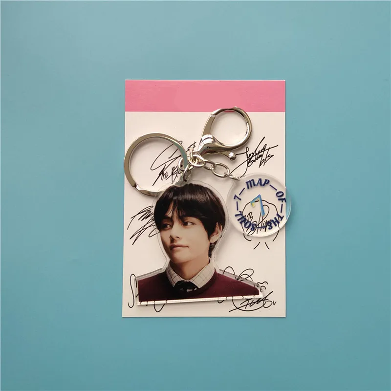 1 Pcs Kpop Bangtan Boys New Album MAP OF THE SOUL: 7 JK V SUGA JHOPE JIMJIN JIN RM Peripheral Acrylic Keychain Fan Supplies
1 Pcs Kpop Bangtan Boys New Album MAP OF THE SOUL: 7 JK V SUGA JHOPE JIMJIN JIN RM Peripheral Acrylic Keychain Fan Supplies