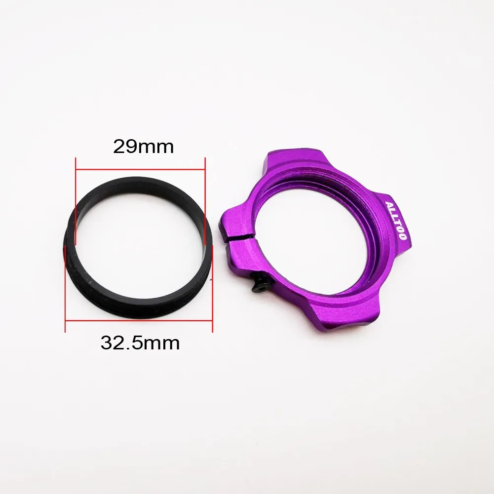 Bike Bicycle Crank Adjuster Chainring Preloader Adjuster For-SRAM Dub 28.99mm With Washer 4 Colors Aluminum Alloy Crank Adjuster
Bike Bicycle Crank Adjuster Chainring Preloader Adjuster For-SRAM Dub 28.99mm With Washer 4 Colors Aluminum Alloy Crank Adjuster