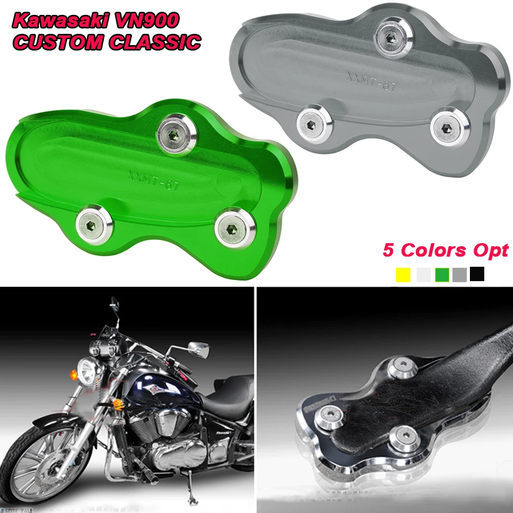 Motorcycle Kickstand Foot Side Stand Support Plate Extension Pads For Kawasaki Vulcan VN 900 VN900 Custom Classic 2006-2016
Motorcycle Kickstand Foot Side Stand Support Plate Extension Pads For Kawasaki Vulcan VN 900 VN900 Custom Classic 2006-2016