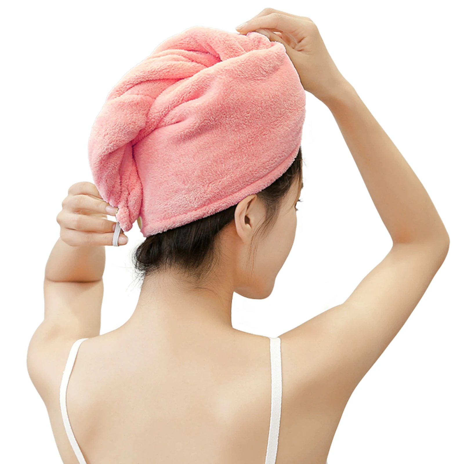 Girl's Hair Drying Hat Lady Household Quick-dry Towel Cap Bath Microfiber Solid Super Absorption Turban Dry Fast Dryer Wrap
Girl's Hair Drying Hat Lady Household Quick-dry Towel Cap Bath Microfiber Solid Super Absorption Turban Dry Fast Dryer Wrap