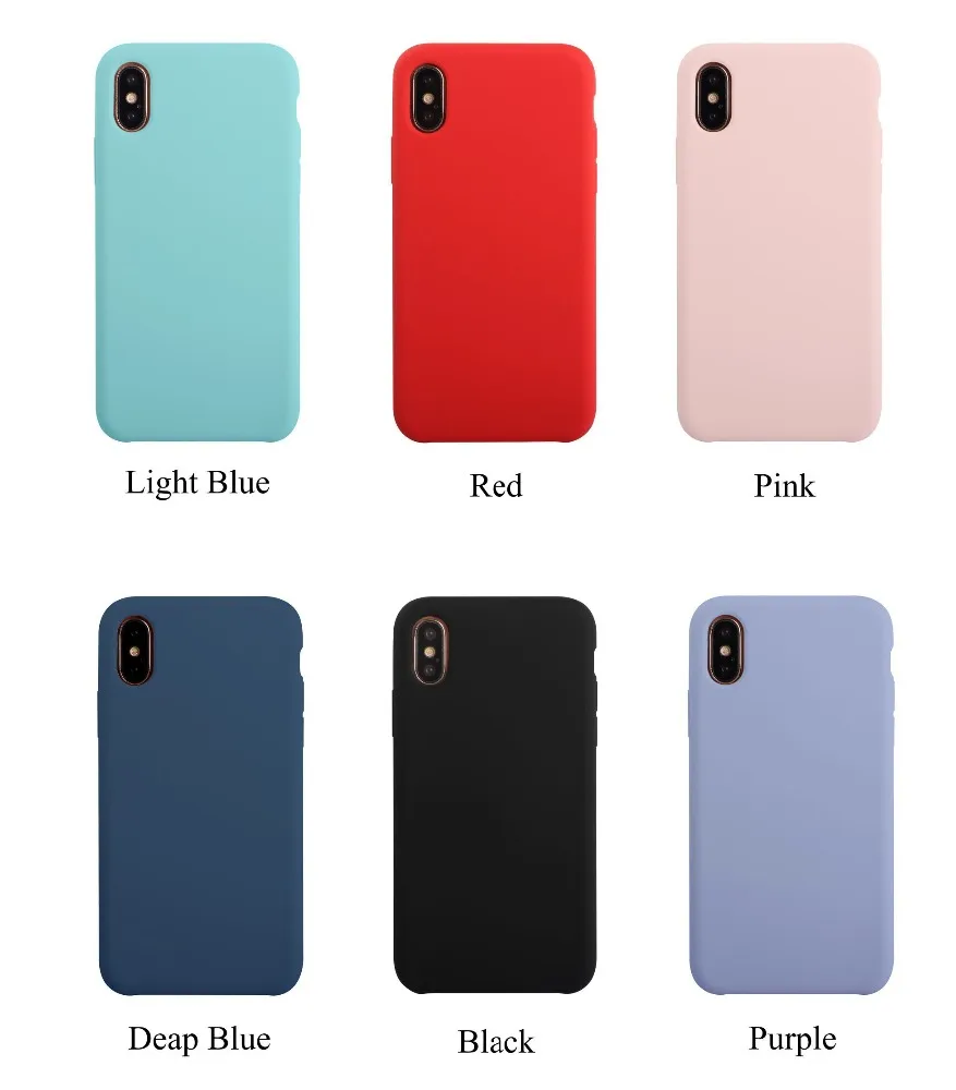 wholesale high quality liquid silicone case original protective phone case for iphone x 7 8 plus
wholesale high quality liquid silicone case original protective phone case for iphone x 7 8 plus