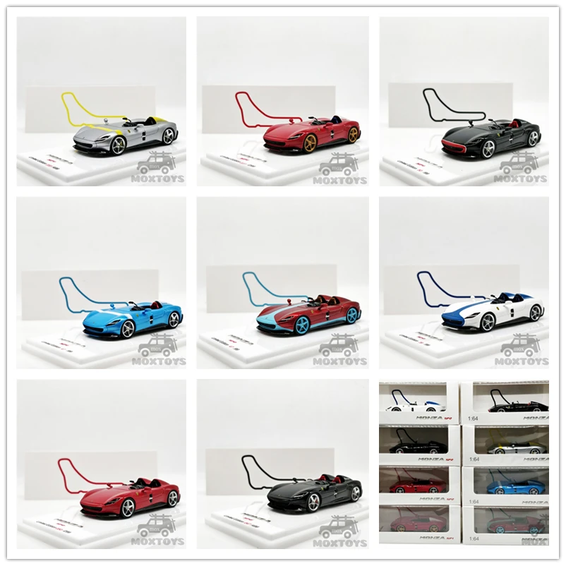 SP Model 1:64 Monza SP1/SP2 Black/White/Red/Silver Resin Model Car
SP Model 1:64 Monza SP1/SP2 Black/White/Red/Silver Resin Model Car