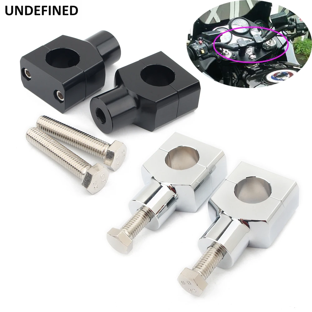Motorcycle 7/8" 1" Handlebar Riser Clamp Aluminum For Harley Yamaha BMW Aprilia Honda CBR Bobber Chopper 22mm 25mm Handlebars
Motorcycle 7/8" 1" Handlebar Riser Clamp Aluminum For Harley Yamaha BMW Aprilia Honda CBR Bobber Chopper 22mm 25mm Handlebars