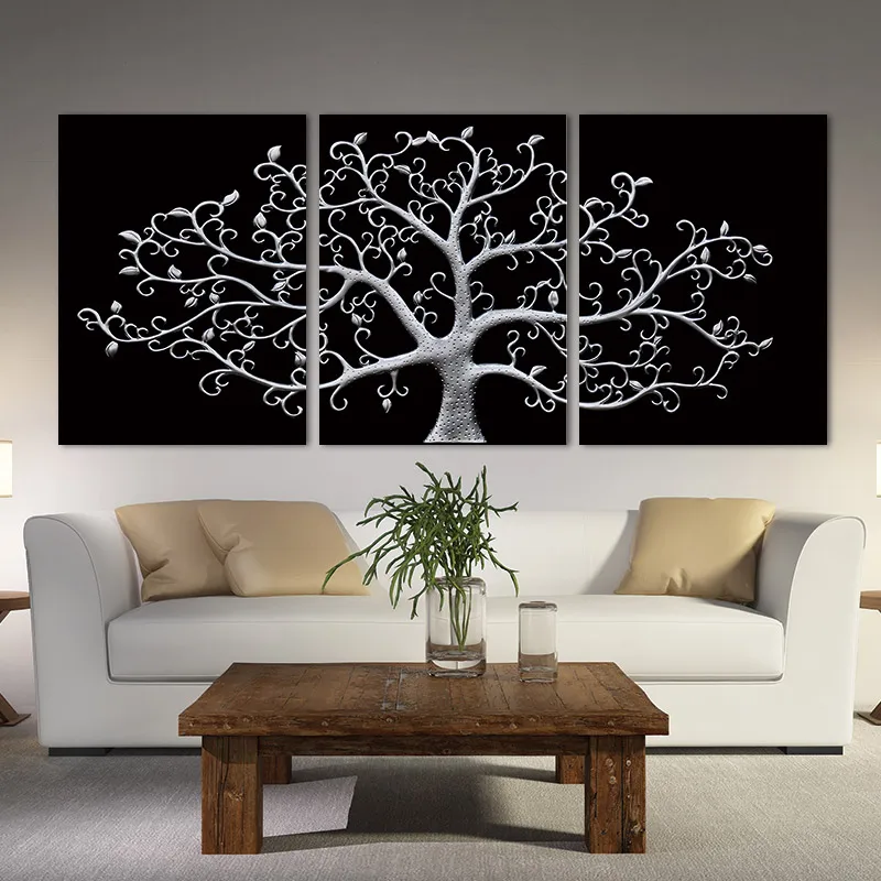3 Panels Black and White Posters And Prints Modern Abstract Tree Canvas Painting Wall Art Pictures For Bedroom Decoration
3 Panels Black and White Posters And Prints Modern Abstract Tree Canvas Painting Wall Art Pictures For Bedroom Decoration