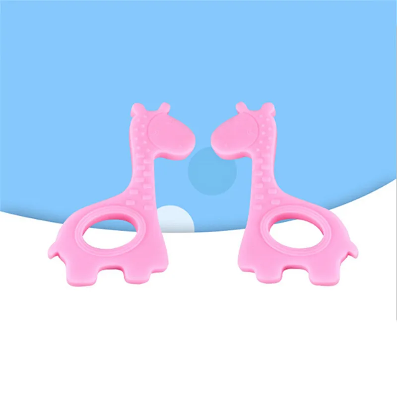 New Baby Infant Teethers Cute Creative Giraffe Teether Soft Silicone DIY Kid Giraffe Shape Craft Handmade Chewing Ring Toy
New Baby Infant Teethers Cute Creative Giraffe Teether Soft Silicone DIY Kid Giraffe Shape Craft Handmade Chewing Ring Toy