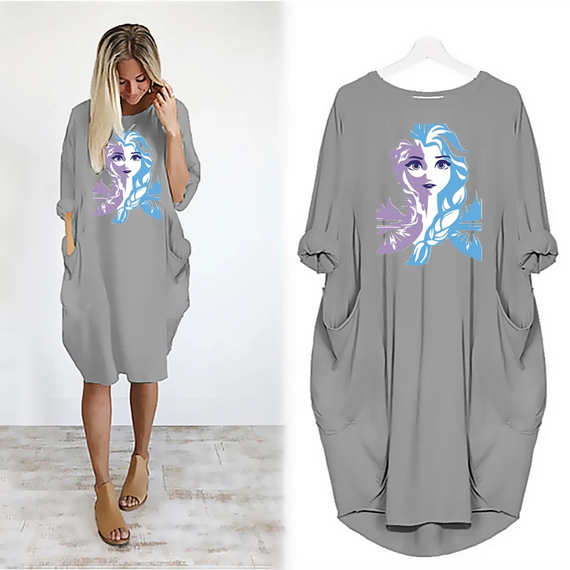 Dresses for Women Elegant Frozen Aisha Cartoon Print Midi Dress Long Sleeve Pockets Streetwear Robe Femme Vestidos
Dresses for Women Elegant Frozen Aisha Cartoon Print Midi Dress Long Sleeve Pockets Streetwear Robe Femme Vestidos