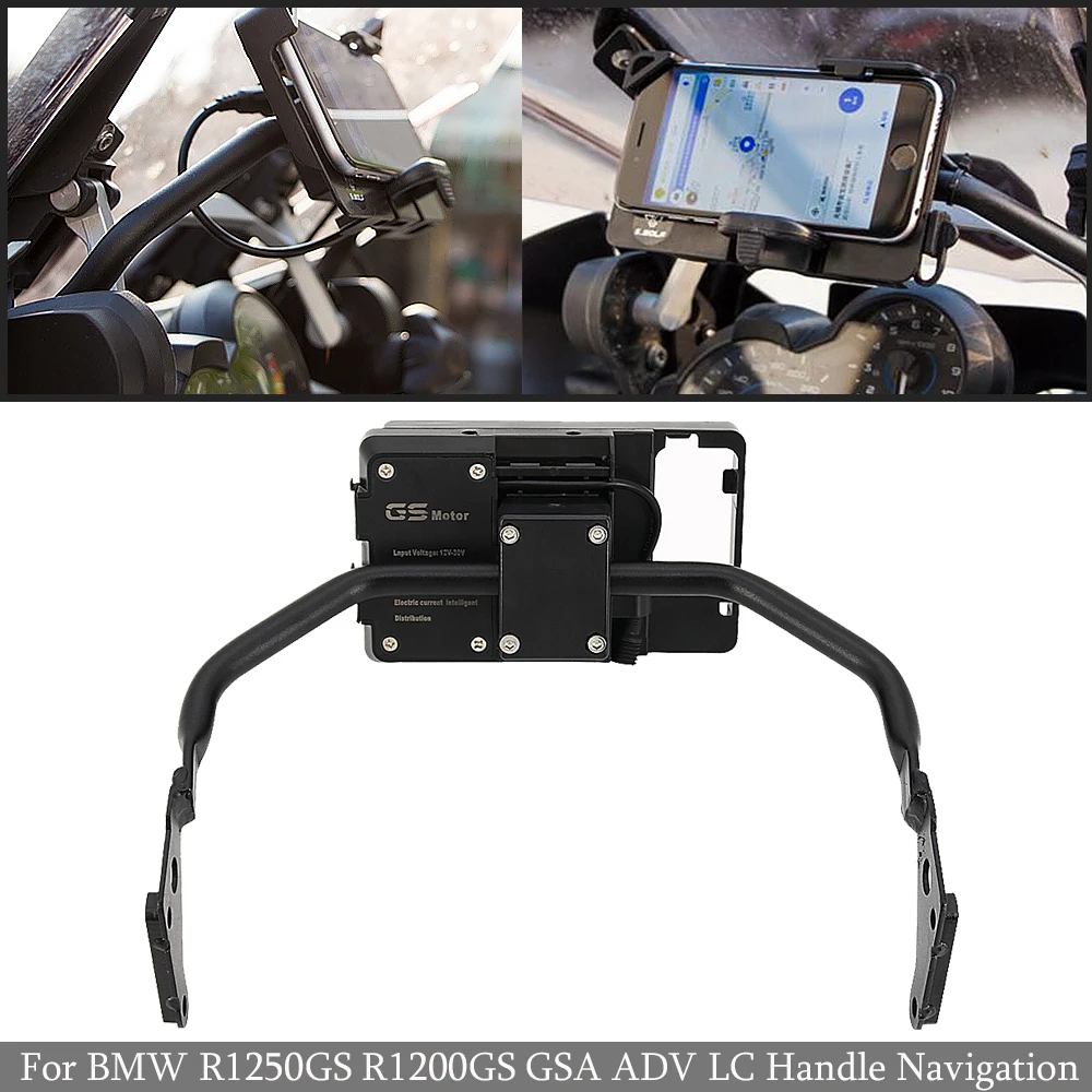 Motorcycle Mobile Phone Navigation Handlebar Bracket Support 12mm For BMW R1250GS R1200GS R1200 GS GSA ADV LC R 1200 Adventure
Motorcycle Mobile Phone Navigation Handlebar Bracket Support 12mm For BMW R1250GS R1200GS R1200 GS GSA ADV LC R 1200 Adventure
