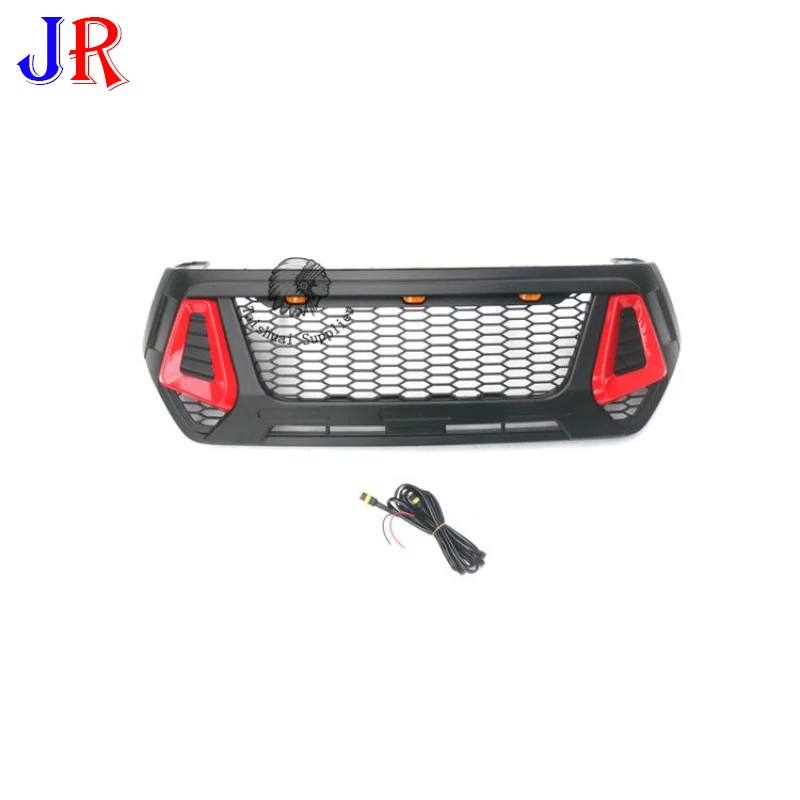 High Quality 4X4 Pick Up Accessories Black Front Bumper Grill Replacement Grille for Hilux Revo Rocco 2018+ for Conquest
High Quality 4X4 Pick Up Accessories Black Front Bumper Grill Replacement Grille for Hilux Revo Rocco 2018+ for Conquest