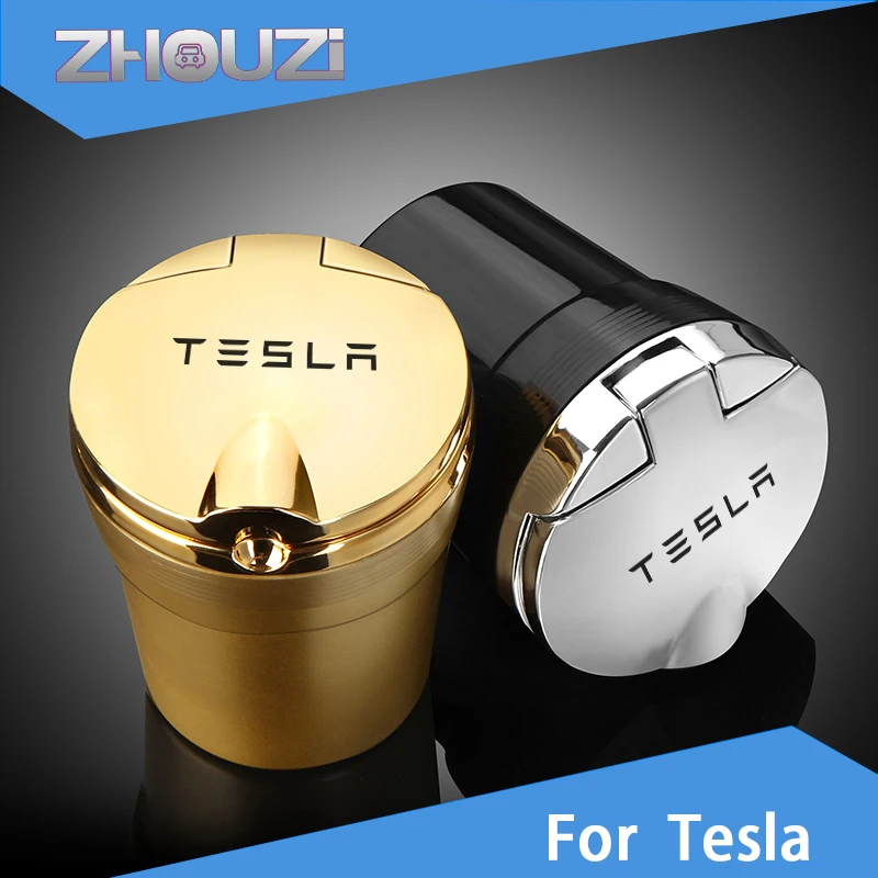 For Tesla Model 3 Model S Model X Model Y Cigarette Smoke Holder Remover Accessories Car Logo Ashtray With Led Light Lighter
For Tesla Model 3 Model S Model X Model Y Cigarette Smoke Holder Remover Accessories Car Logo Ashtray With Led Light Lighter