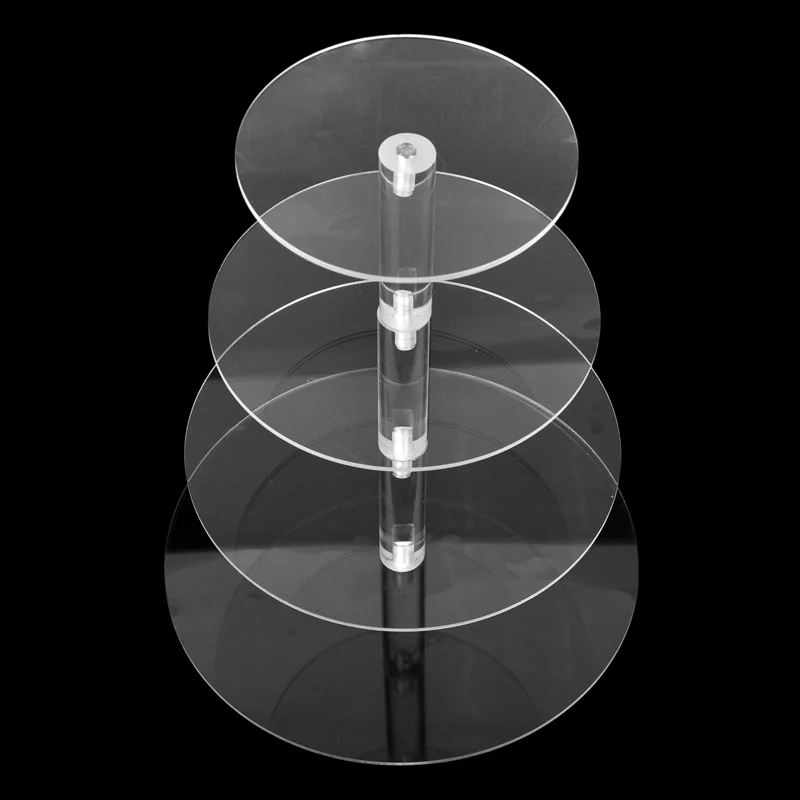 Cake Holder Round Acrylic 3/4 Tier Cupcake Cake Stand Assemble and Disassemble Home Birthday Tools Party Stands Decoration Gift
Cake Holder Round Acrylic 3/4 Tier Cupcake Cake Stand Assemble and Disassemble Home Birthday Tools Party Stands Decoration Gift