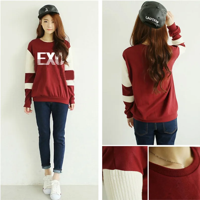 Kpop autumn winter women EXO PLANET long-sleeved shirt female students k-pop harajuku hooded sweatshirt clothes Tops Outerwears
Kpop autumn winter women EXO PLANET long-sleeved shirt female students k-pop harajuku hooded sweatshirt clothes Tops Outerwears