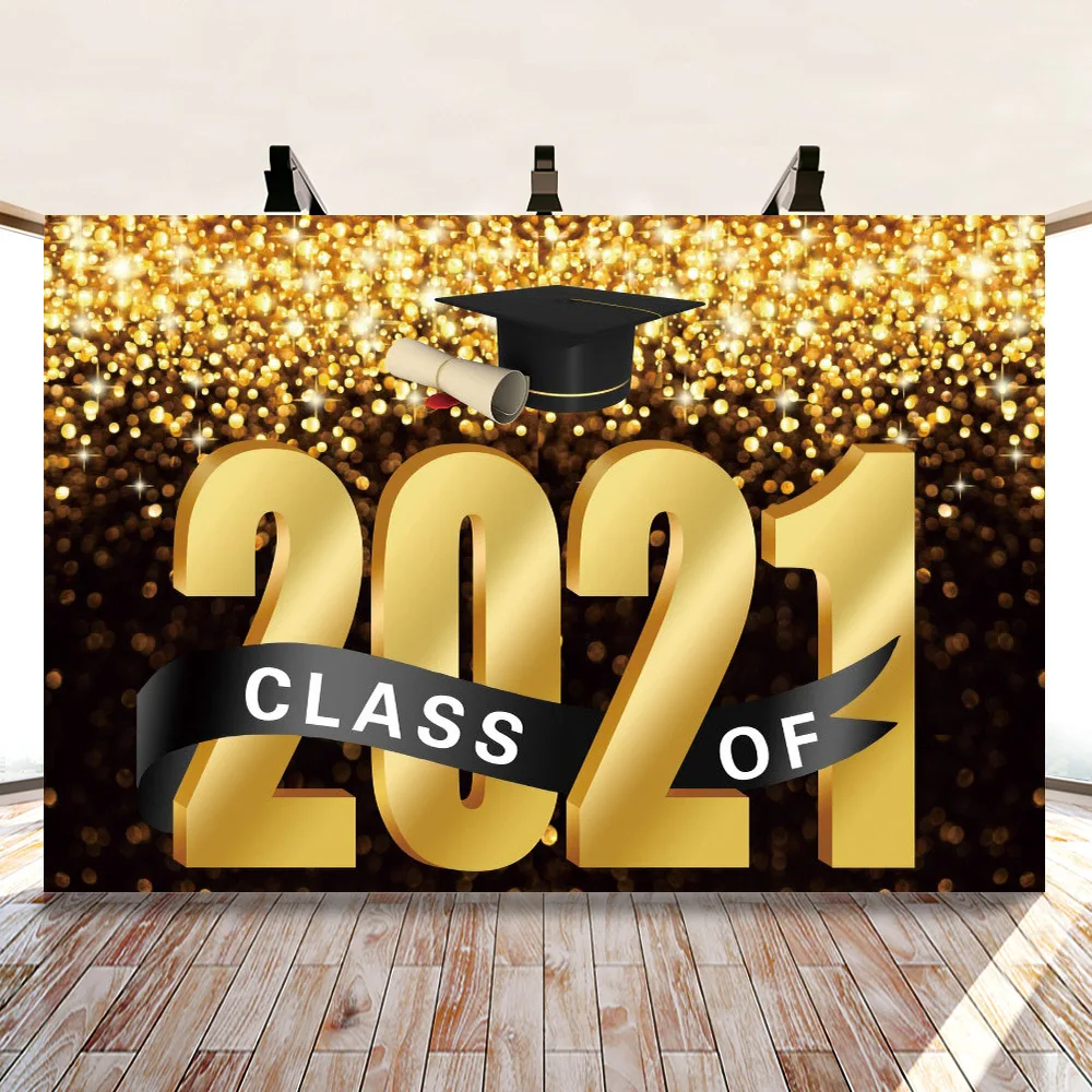 Class of 2021 Happy Graduation Celebration Party Ceremony Backdrops Photo Background Decorations for Photography Props
Class of 2021 Happy Graduation Celebration Party Ceremony Backdrops Photo Background Decorations for Photography Props