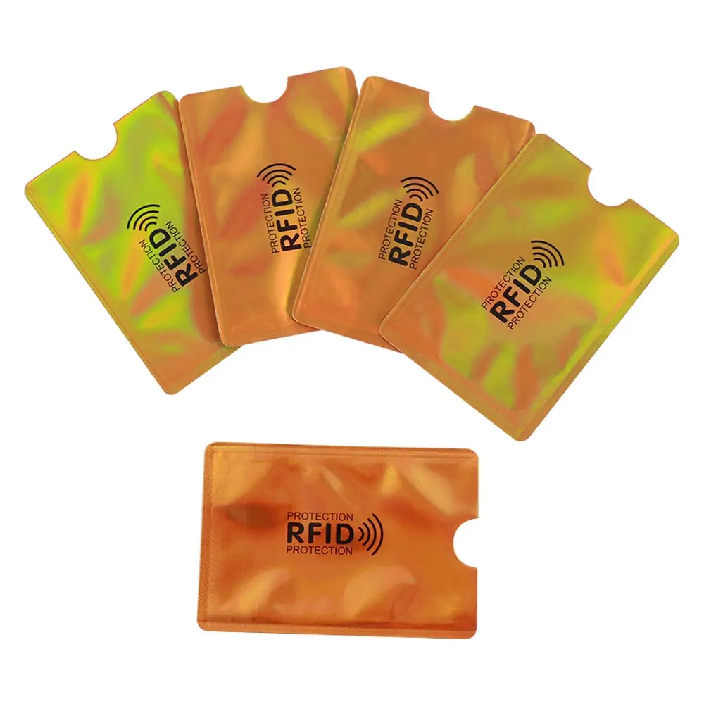 5PCS/Pack Anti Rfid Blocking Reader Lock Card Holder ID Bank Card Case Smart Anti-theft Credit Card Holder Protection Aluminium
5PCS/Pack Anti Rfid Blocking Reader Lock Card Holder ID Bank Card Case Smart Anti-theft Credit Card Holder Protection Aluminium