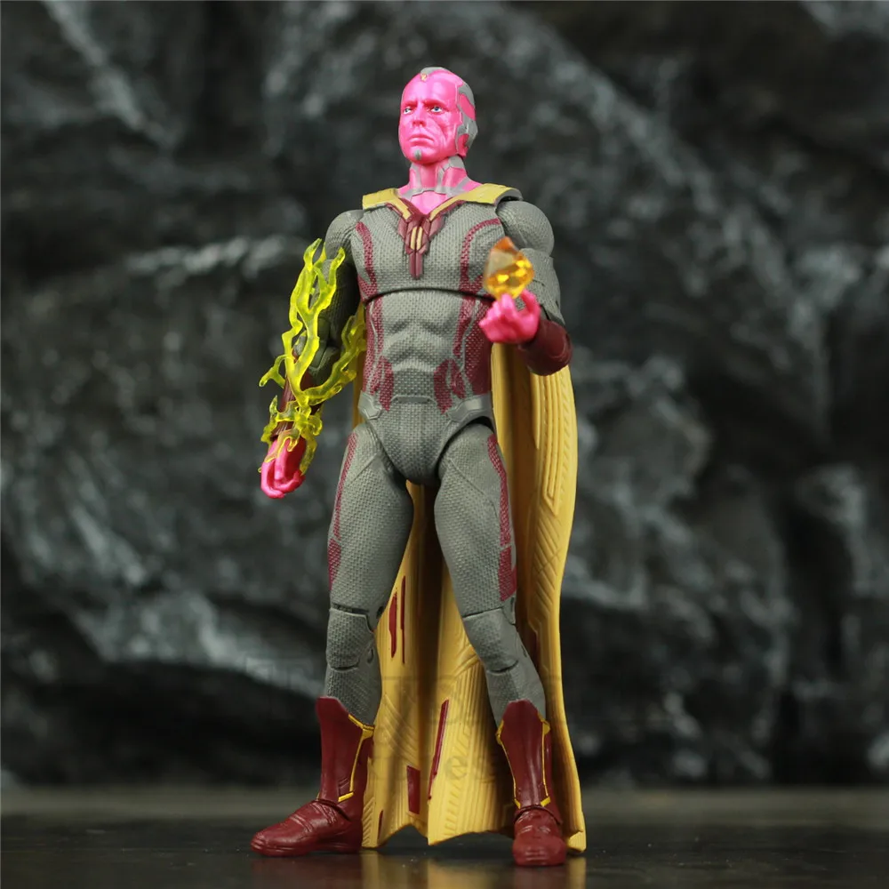 Игрушки Marvel ZD Vision 7 дюймов фигурка разума драгоценный камень Бесконечность камни