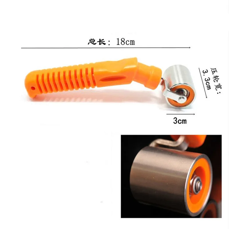 Stainless Steel Bearing Seam Pressure Rolling Wheel Household Roll Wheel Wall Decor Roller Brush Bedroom Wallpaper Sticker Tool
Stainless Steel Bearing Seam Pressure Rolling Wheel Household Roll Wheel Wall Decor Roller Brush Bedroom Wallpaper Sticker Tool