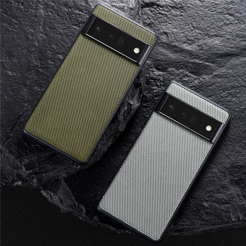 For Google Pixel 6 pro Case Woven nylon fabric Hard PC Back Cover For Pixel 6 Coque
For Google Pixel 6 pro Case Woven nylon fabric Hard PC Back Cover For Pixel 6 Coque