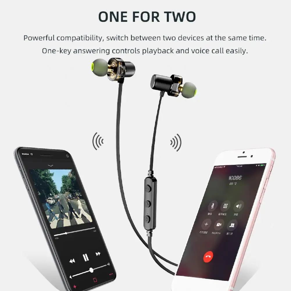 AWEI X680BL Bluetooth Headset Dual-motion Coil Sports Headset Mini Metal Sports Mobile Phone Headset Home
AWEI X680BL Bluetooth Headset Dual-motion Coil Sports Headset Mini Metal Sports Mobile Phone Headset Home