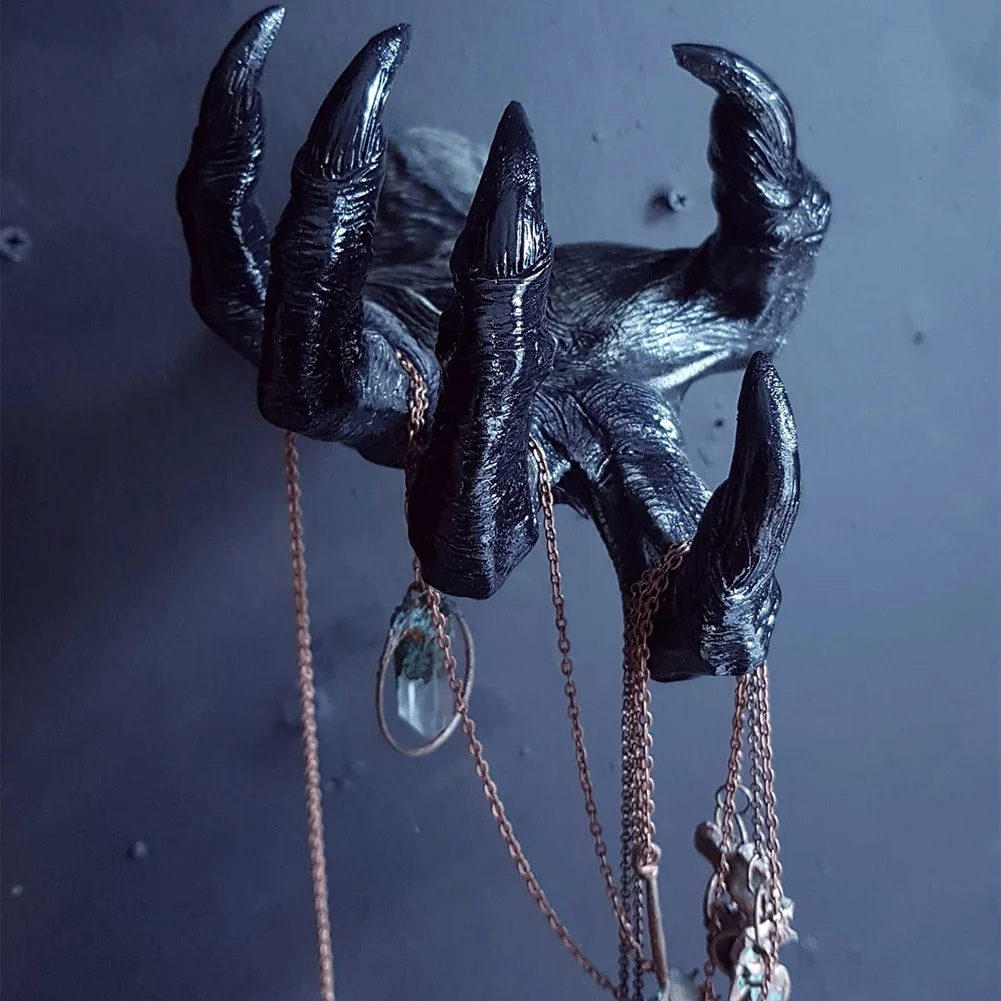 Настенная полимерная скульптура Witch Hand, декоративная необычная фотография для подвешивания ключей или украшений, ремесла для домашнего дек...
Настенная полимерная скульптура Witch Hand, декоративная необычная фотография для подвешивания ключей или украшений, ремесла для домашнего дек...