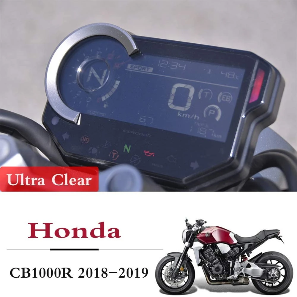 Motorcycle Cluster Scratch Protection Speedo Dashboard Screen Protector Instrument Film For Honda CB1000R 2018 2019 CB 1000R
Motorcycle Cluster Scratch Protection Speedo Dashboard Screen Protector Instrument Film For Honda CB1000R 2018 2019 CB 1000R