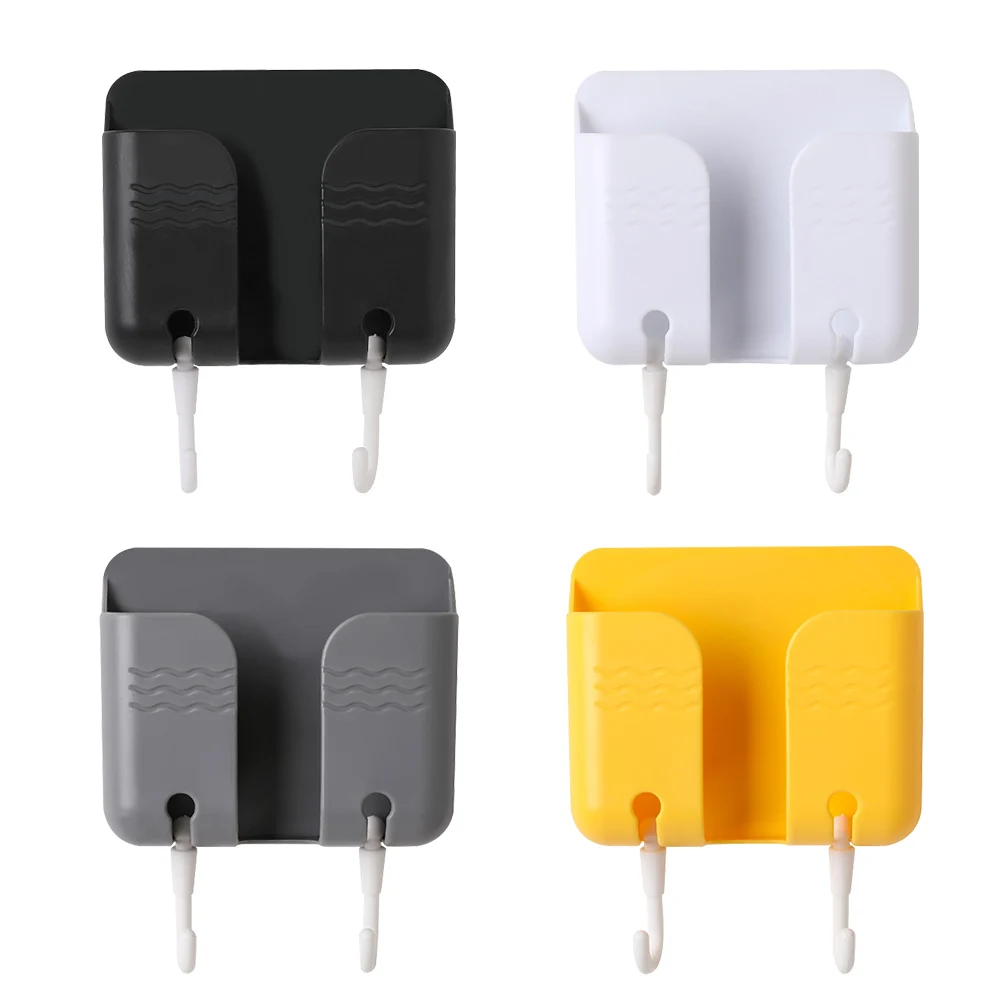Sticky Wall Mount Phone Charging Bracket Hooks Remote Control Storage Racks Mounted Mobile Phone Charging Base Bracket Organizer
Sticky Wall Mount Phone Charging Bracket Hooks Remote Control Storage Racks Mounted Mobile Phone Charging Base Bracket Organizer