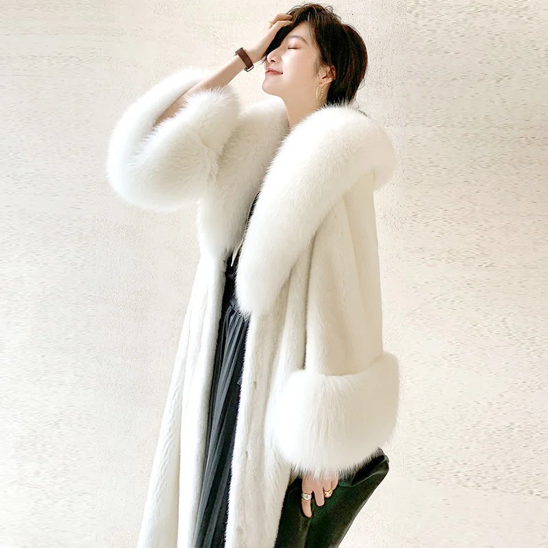 2021 Women's Long Mink Fur Coat Collar Fattening And Increasing Foreign Style Temperament Fashion Best New Listing Fur Collar
2021 Women's Long Mink Fur Coat Collar Fattening And Increasing Foreign Style Temperament Fashion Best New Listing Fur Collar