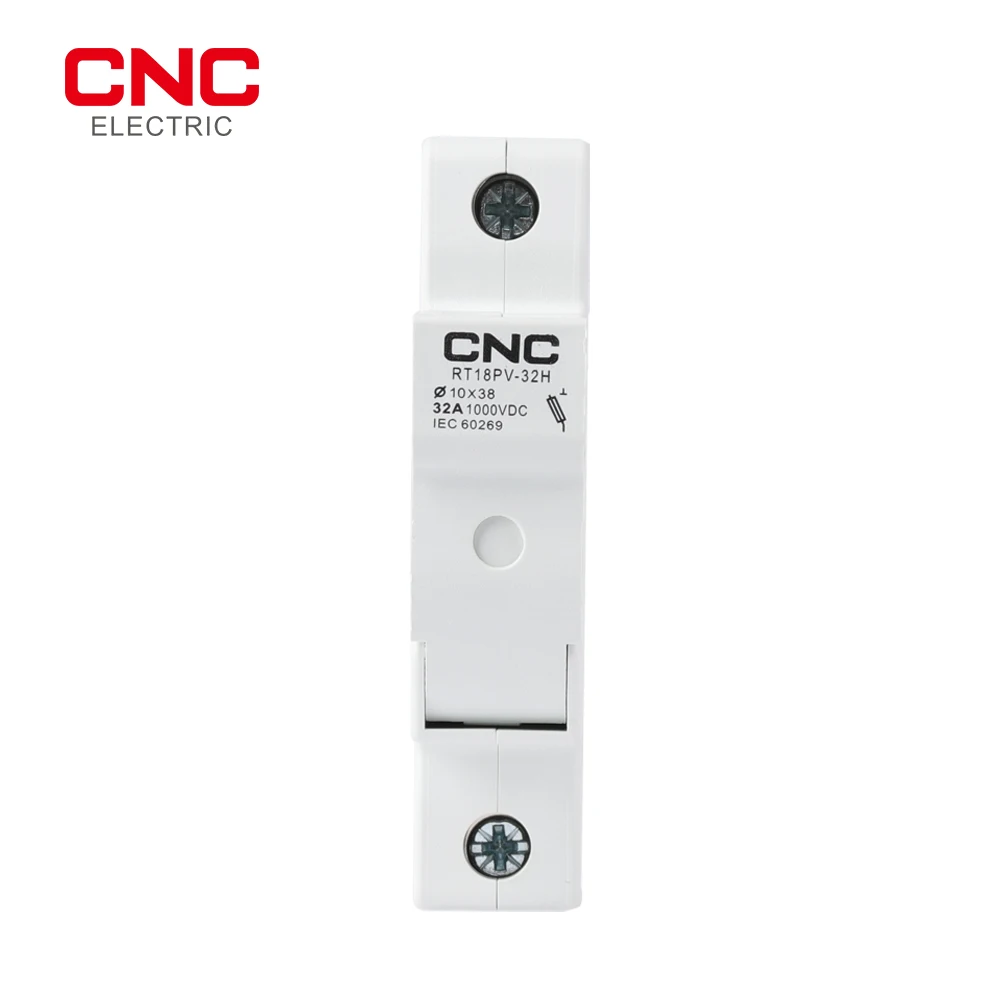 CNC RT18PV-32H DC 1000V Low Voltage Fuse 1P Fuse holder Overload and Short circuit protection
CNC RT18PV-32H DC 1000V Low Voltage Fuse 1P Fuse holder Overload and Short circuit protection