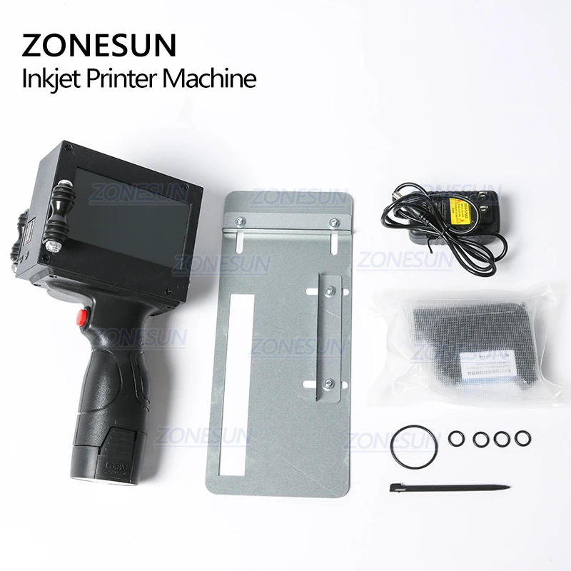 ZONESUN QR Bar batch code date serial number logo expiry date label portable handheld thermal Digital inkjet printer
ZONESUN QR Bar batch code date serial number logo expiry date label portable handheld thermal Digital inkjet printer