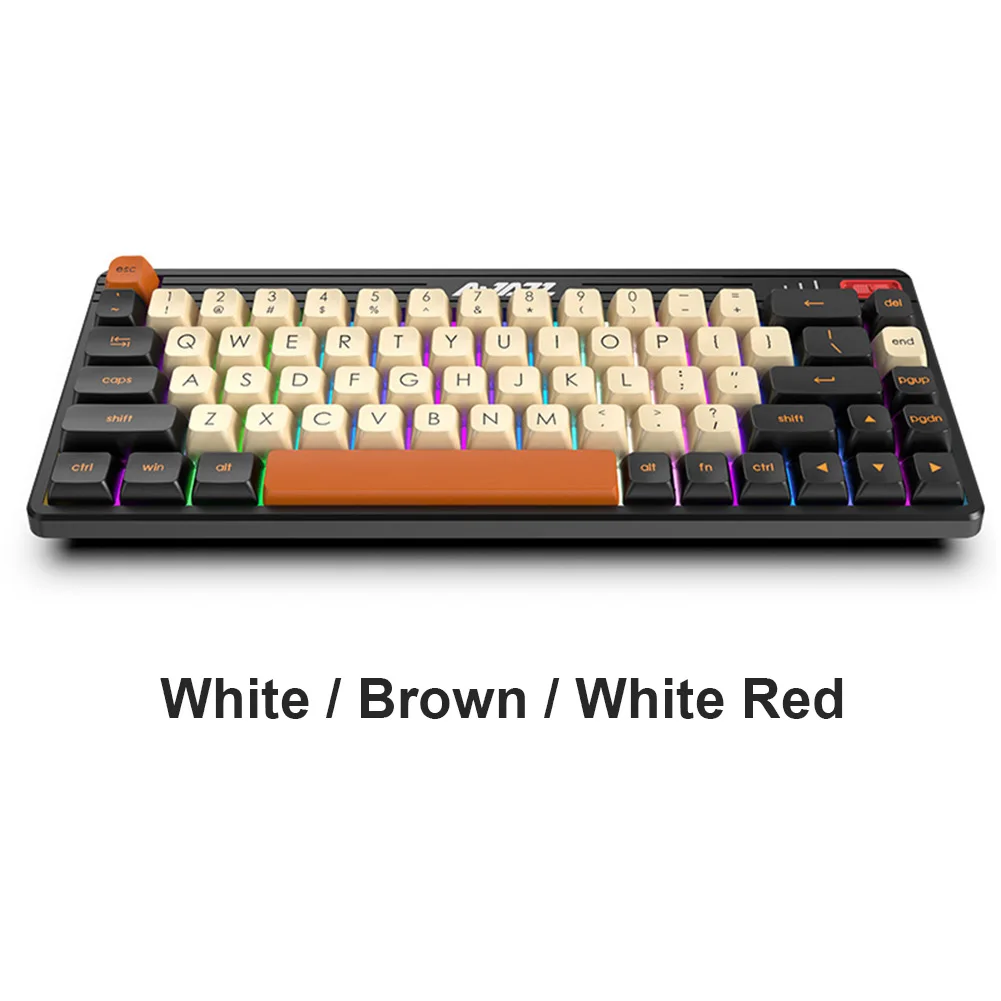 Ajazz K690T RGB Backlit 3 Modes 2.4G Bluetooth Wireless Mechanical Keyboard 69 Keys NKRO Gaming Computer Laptop Office Keyboard
Ajazz K690T RGB Backlit 3 Modes 2.4G Bluetooth Wireless Mechanical Keyboard 69 Keys NKRO Gaming Computer Laptop Office Keyboard