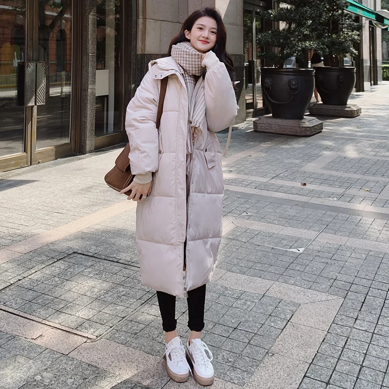 Winter Women's Down Coat Padded Warm Thick Long Puffer Jacket Casual Parkas Ultra Light Female Overcoat Clothing Fashion Loose
Winter Women's Down Coat Padded Warm Thick Long Puffer Jacket Casual Parkas Ultra Light Female Overcoat Clothing Fashion Loose