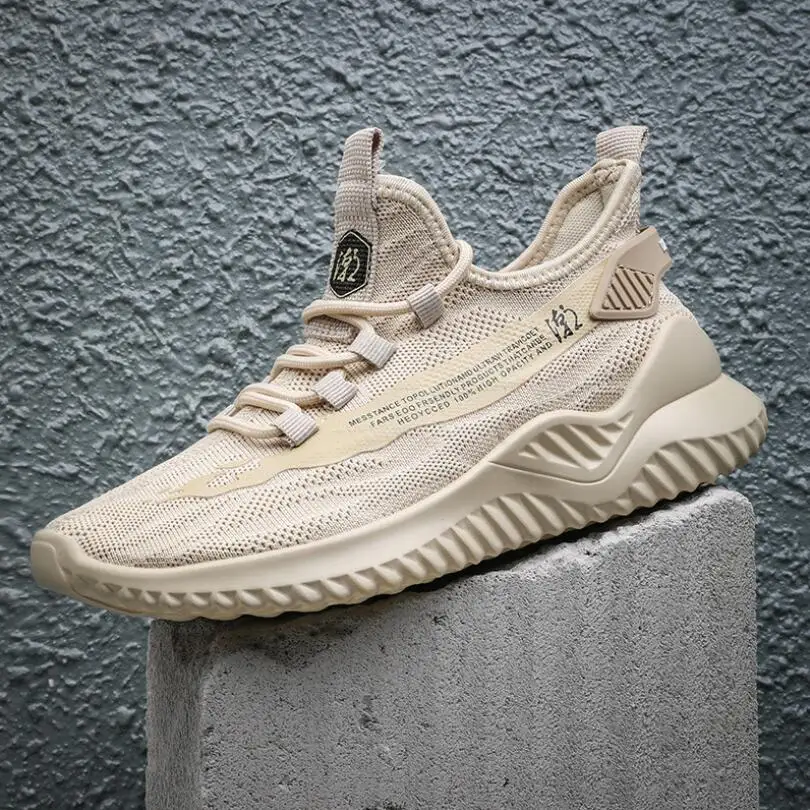 Summer Flying Woven Men's Shoes Lace-up Breathable Casual Sports Running Shoes Men's and Women's Casual Shoes
Summer Flying Woven Men's Shoes Lace-up Breathable Casual Sports Running Shoes Men's and Women's Casual Shoes