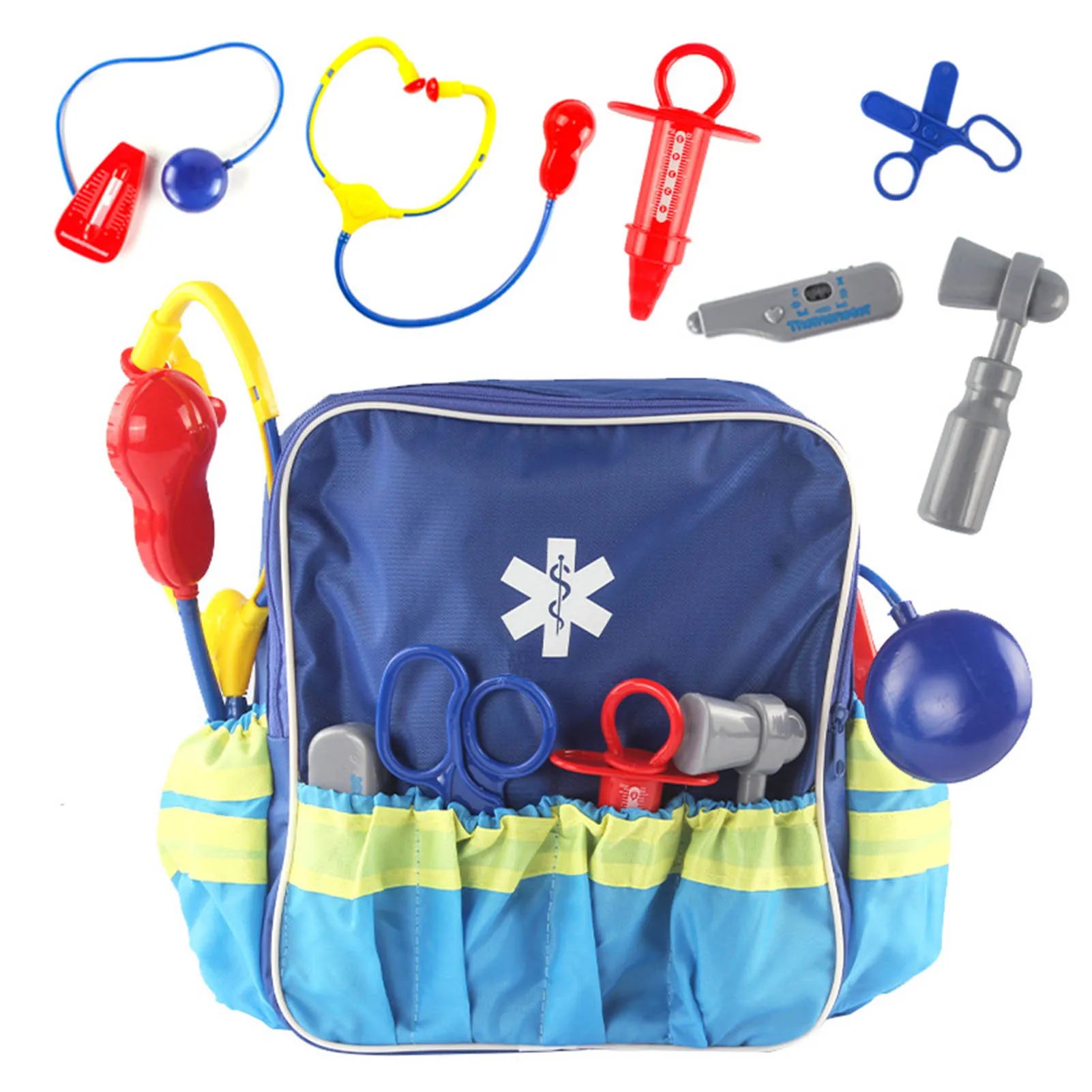 Kids Doctor Toy Backpack Pretend Play Doctor Set Children Simulation Doctor Toy Injection Role Playing Toy Educational Toys
Kids Doctor Toy Backpack Pretend Play Doctor Set Children Simulation Doctor Toy Injection Role Playing Toy Educational Toys
