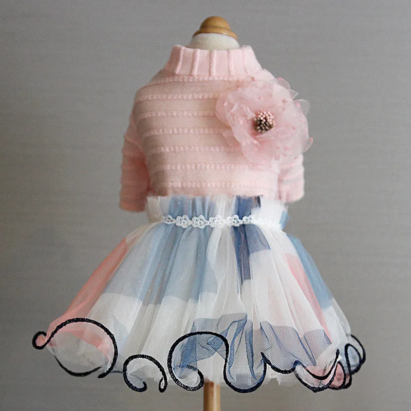 Pet supplies dog clothes pettiskirt dress pet puppy wedding/party dress striped floral design princess dog cat dress tutu
Pet supplies dog clothes pettiskirt dress pet puppy wedding/party dress striped floral design princess dog cat dress tutu