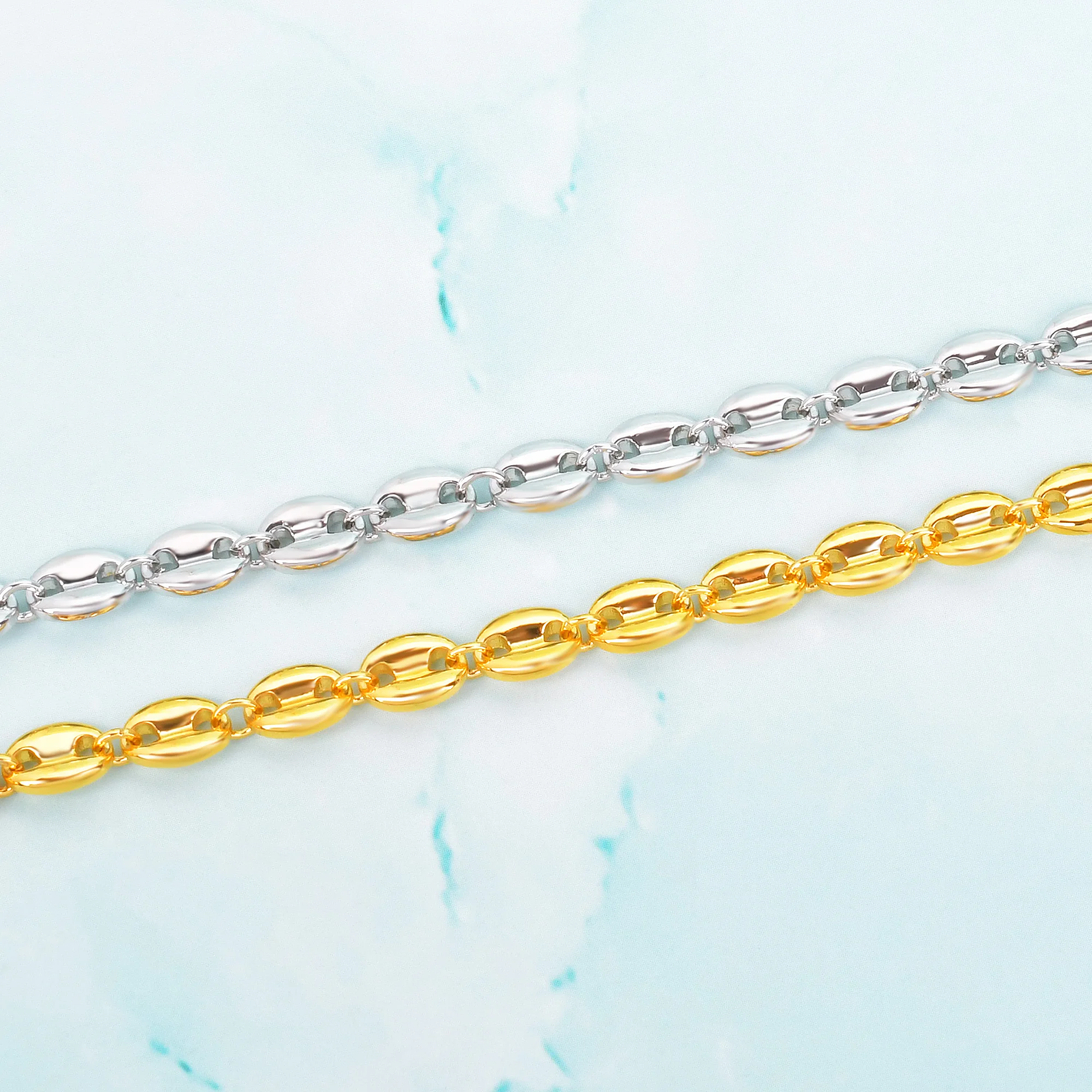 7mm Glossy Solid Necklace Gold Color Link Bling Men's Women Jewelry Hip Hop Fashion Chain
7mm Glossy Solid Necklace Gold Color Link Bling Men's Women Jewelry Hip Hop Fashion Chain