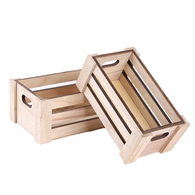 4X Creative Rectangular Wooden Desktop Storage Basket Desk Organizer Box Desktop
4X Creative Rectangular Wooden Desktop Storage Basket Desk Organizer Box Desktop