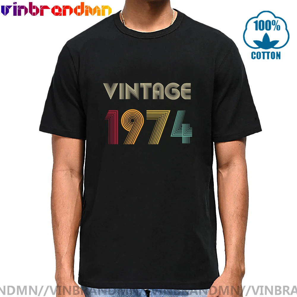 Винтаж 1974 футболка для мужчин в стиле ретро, родившиеся в 1974 футболка мужской легендарные 1974 год рождения Футболка Father's day 47th День рождения П...
Винтаж 1974 футболка для мужчин в стиле ретро, родившиеся в 1974 футболка мужской легендарные 1974 год рождения Футболка Father's day 47th День рождения П...