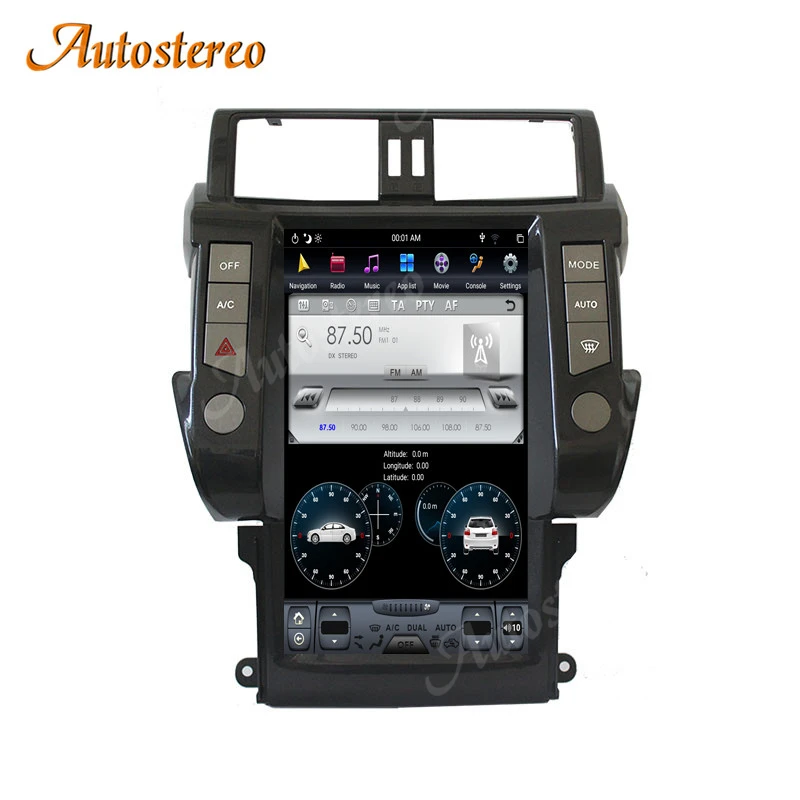 Tesla Style Android 9 128G Car Headunit GPS Navigation For TOYOTA Land Cruiser Prado 150 2010-2017 Auto Stereo Multimedia Player
Tesla Style Android 9 128G Car Headunit GPS Navigation For TOYOTA Land Cruiser Prado 150 2010-2017 Auto Stereo Multimedia Player