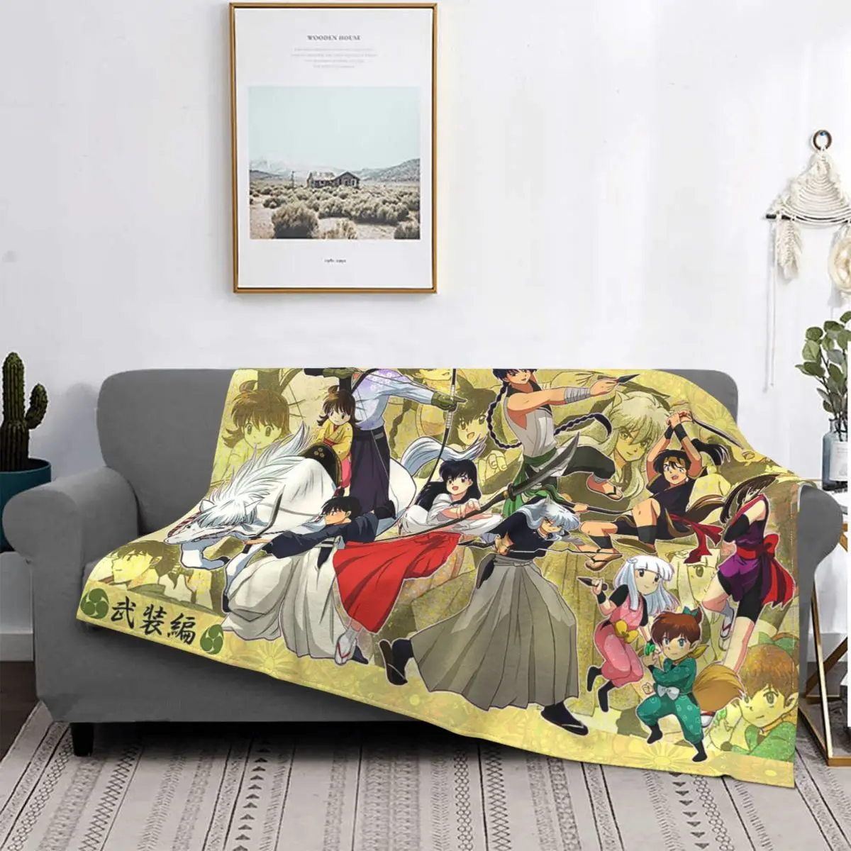 Inuyasha Blanket Flannel Winter Anime Multifunction Soft Throw Blanket for Sofa Outdoor Plush Thin Quilt
Inuyasha Blanket Flannel Winter Anime Multifunction Soft Throw Blanket for Sofa Outdoor Plush Thin Quilt